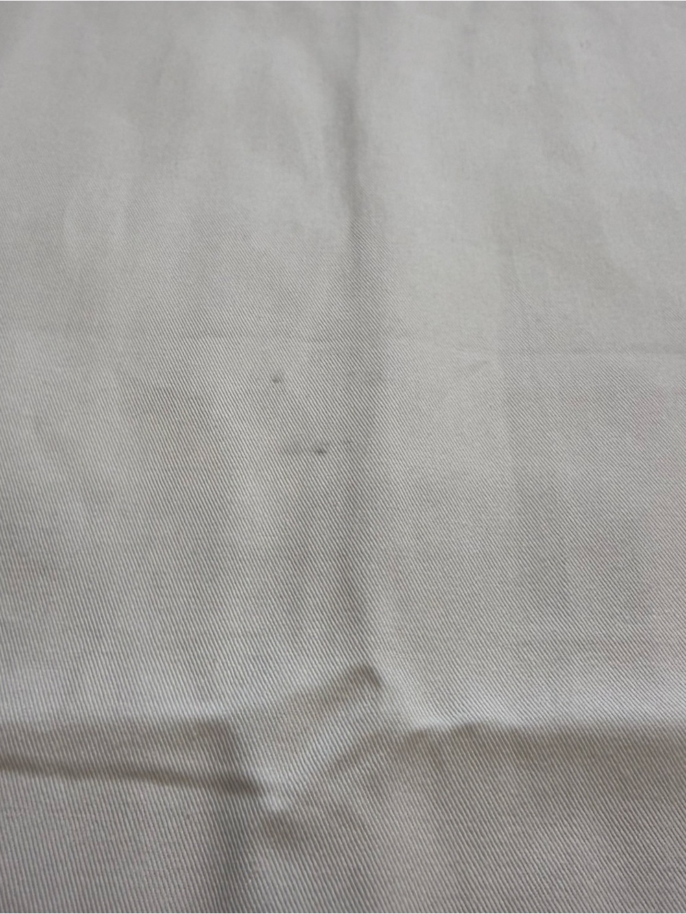 IKEA Merete White Curtain Panel with Silver Grommets - Picture 4 of 6